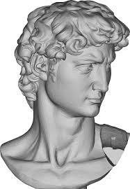 Download Michelangelo, David, Bust. Royalty-Free Vector Graphic