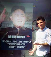 North Korea Threaten London Hairdresser Over Disrespectful Kim Jong Un Bad Hair Day Poster Bad Hair Day Bad Hair Hair Day