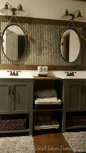 Here's a beautiful example of a low wooden groin vault over a bathroom. 40 Best Rustic Bathroom Design Ideas To Inspire Yourself Bathroom Decor Rustic Bathroom Designs Rustic Bathroom Decor