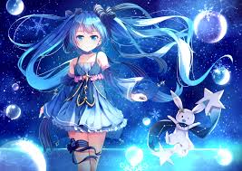 This will really help thanks a lot (3. Blue Eyes Blue Hair Long Hair Anime Anime Girls Vocaloid Hatsune Miku Yuki Miku Twintails Choker Snow Dress Hd Wallpapers Desktop And Mobile Images Photos