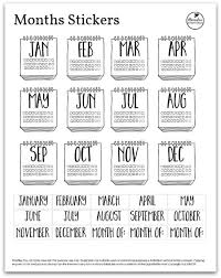 Black And White Bullet Journal Stickers These Bullet Journal Stickers Are Super Cute They Re A Free Printable Freeprintables Bulletjournallove In 2020 Bullet Journal Stickers Journal Journal Printables