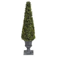 Solar powered topiary ball 15 led flower lights dual hot! One Of My Favorite Discoveries At Christmastreeshops Com 36 Cone Boxwood Topiary Tree With Led Lights Topiary Trees Artificial Topiary Boxwood Topiary