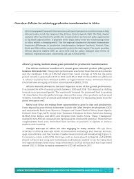 Https Www Oecd Ilibrary Org Overview Policies For Achieving Productive Transformation In Africa 35d95062 En Pdf Itemid 2fcontent 2fcomponent 2f35d95062 En Mimetype Pdf