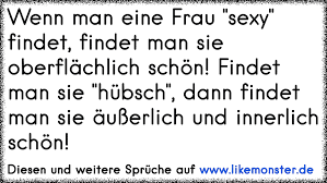 Wenn Man Eine Frau Sexy Findet Findet Man Sie Oberflächlich Schön