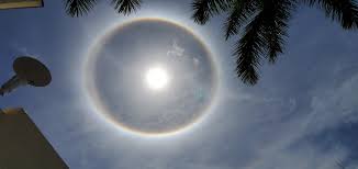 If you do see a halo around the moon or. A Very Rare Sun Halo Interestingasfuck