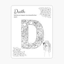 Download Adult Coloring Book Stickers Redbubble