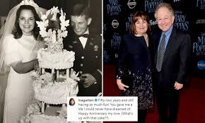 She's often in the kitchen whipping up one of her famous roast. Ina Garten Wishes Her Husband Jeffrey A Happy 52nd Anniversary With Sweet Wedding Snap Daily Mail Online