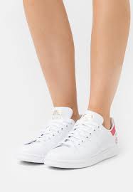 adidas Originals STAN SMITH - Baskets basses - footwear white/hazel rose/ gold metallic/blanc - ZALANDO.FR