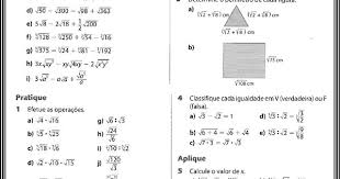 Calcule O Valor Numérico Das Seguintes Expressões Algébricas Exercicios De Radicais Exercicios De Matematica Ensino De Matematica Expressoes Algebricas