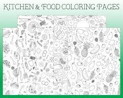 This is such a cute spring activity for the little ones! Coloring Pages Kitchen Coloring Page I Spy Coloring Page Etsy