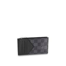 Supreme x lv card holder we offer a huge stock of great clothes. Coin Card Holder Damier Graphite Canvas Wallets And Small Leather Goods Louis Vuitton