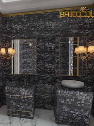 تصميم مغاسل رخام على شكل كتلة Marble Bathroom Structures
