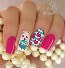 Las uñas decoradas cada vez están siendo mas usadas. Https Xn Diseosdeuasdecoradas 66bf Com Forma Buho
