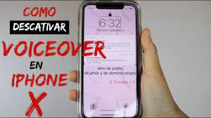 So how do you perform the actions that used to be done with the home button? Como Desactivar Apagar Voiceover En Iphone X Youtube
