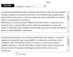 Buon corso, fatto e proposto davvero molto bene. Ministero Della Giustizia Servizi Online Giudice Di Pace
