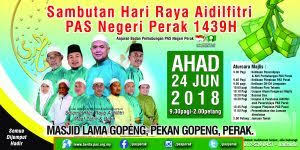 The origin of this holiday can be traced all the. Pas Perak Menjemput Ke Majlis Sambutan Hari Raya Aidilfitri 1439h Berita Parti Islam Se Malaysia Pas