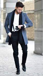 Stunning 44 Stylish Formal Winter Outfit Ideas For Men Http Glamisse Com Index Php 2018 10 20 44 Styli Winter Fashion Casual Mens Winter Fashion Mens Outfits