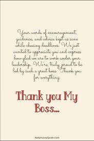 We appreciate you for more than just your work. 115 Appreciation Quotes For Boss Best Thank You Messages For Boss Managers Daily Funny Quotes