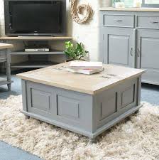 These trunk coffee tables not only boost the style factor in your space—they also serve as storage for everything from reading material to throw blankets. Storage Trunk Coffee Table Antique White Coffee Table Wood Coffee Table Trunk Chic Coffee Table