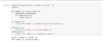 Python program to check whether a number is prime or not given a positive integer n. Python Program To Check A Number For Prime Or Composite Hive