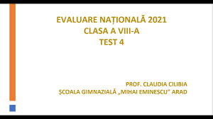 Descarcă aici testele pentru balaureat examenul de evaluare națională pentru elevii din clasa a opta va avea loc între 22 și 25 iunie 2021. Evaluare Nationala 2021 Test De Antrenament 4 Youtube