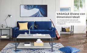 Piccolo Spazio Per Appartamento 190 X 82 X 84 Cm In Velluto Grigio Lcs001g01 Vasagle Divano A 3 Posti Design Moderno Montaggio Facile Sofa Per Soggiorno Struttura In Legno Gambe Metalliche Divani Arredamento I materiali dei divani angolari piccoli i divani angolari piccoli partono da dimensioni formali realmente ridotte in cui i posti a sedere. kids at work