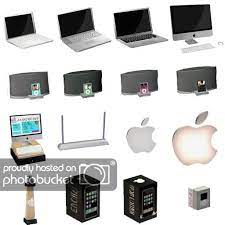 All the computers have animated mouses and mac osx screens: Mod The Sims The Apple Store Set Over 40 New Items Including Macbook Air Sims 4 Toddler The Sims 4 Pc Sims 4 Mods