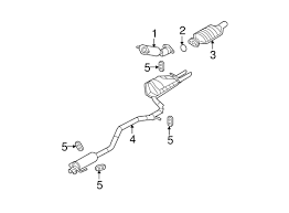 Exhaust Components For 2008 Ford Fusion Oem Ford Part