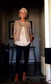 33 Autumn Outfits Ideas For Women Over 50 Pinmagz Stylish Outfits For Women Over 50 Work Outfits Women Over 50 Clothes For Women Over 50