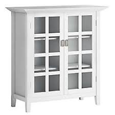 White wall storage cabinet with doors. White Storage Cabinet Bed Bath Beyond