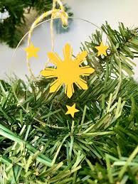 Philippines Christmas Ornament Philippines Stars And Sun Etsy In 2020 Christmas Ornaments Christmas Decorations Ornaments Christmas