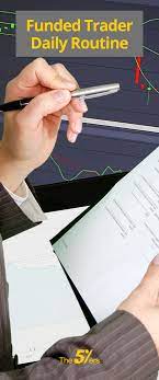 A Funded Trader Daily Routine Prepare Each Day Like A Pro Routine Daily Routine Financial Instrument