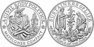 United States Mint And Royal Mint Collaborate On Mayflower Anniversary Coins And Medals Coin Community Forum Royal Mint Coin Design Coins