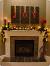 Elegant Christmas Fireplace Decorations