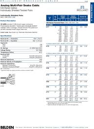 analog multi pair snake cable high flex and nec rated cables
