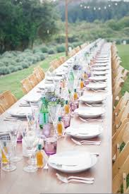 Gallery Inspiration Picture 119530 Style Me Pretty Backyard Wedding Dinner Decoration Napa Valley Wedding