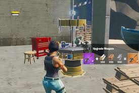 You'll find them all over the place and when you do you can use materials to upgrade a weapon of simply interact with a bench and as long as you have enough materials, you can upgrade your weapon to the next tier. How To Upgrade Your Weapons In Fortnite Chapter 2 Kr4m
