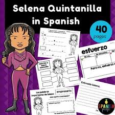Loved by many for her sultry voice, lovely personality. Selena Quintanilla In Spanish Actividades Escritura Selena Quintanilla