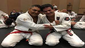 6 years ago6 years ago. Rickson Gracie Promoted To Red Belt 40 Years After Earning Black Belt