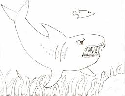 Free Printable Shark Coloring Pages For Kids Shark Coloring Pages Monster Coloring Pages Animal Coloring Pages