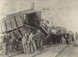 Derailment At Campbelltown Vintage Train Locomotive Campbelltown