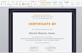 Sobat bisa mendownload pada situs resmi microsoft word. Contoh Sertifikat Pelatihan Format Word Terbaru Bloggersiana