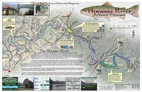 Tellico River Fishing Map Tennessee Fishing Maps And Tn Fishing