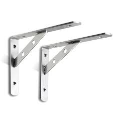 What grade of stainless steel is this bracket made from? Triangle Strong Heavy Duty Triangle 90 Degree Right Angle Stainless Steel Corner Brace Shelf Bracket Brackets Aliexpress