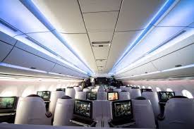 Qatar Airways Airbus A350 Photo Tour Airlinereporter Com Photo Tour Aircraft Interiors Qatar Airways