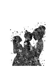 Mother And Daughter Painting Mother And Daughters By Rosalis Art Mother Daughter Art Mother And Daughter Drawing Mother Art