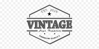 Vintage background , vintage flower , retro. Vintage Logo Template Png Sign Logo Template Free Transparent Png Images Pngaaa Com