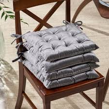 4.1 out of 5 stars with 21 ratings. Foxhall Tufted Velvet Dining Chair Cushions Set Of 4 By Christopher Knight Home On Sale Overstock 29008405