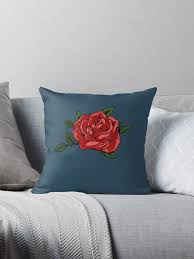 Aesthetic cute little rose" Pillow for Sale by Michae5horpe