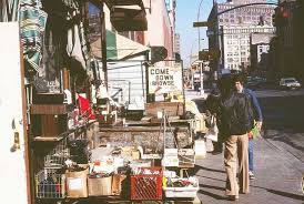 More Junk Shops Church And Canal Streets Near The Post Office Photo By Frank Florianz New York City Old Photos Street Scenes